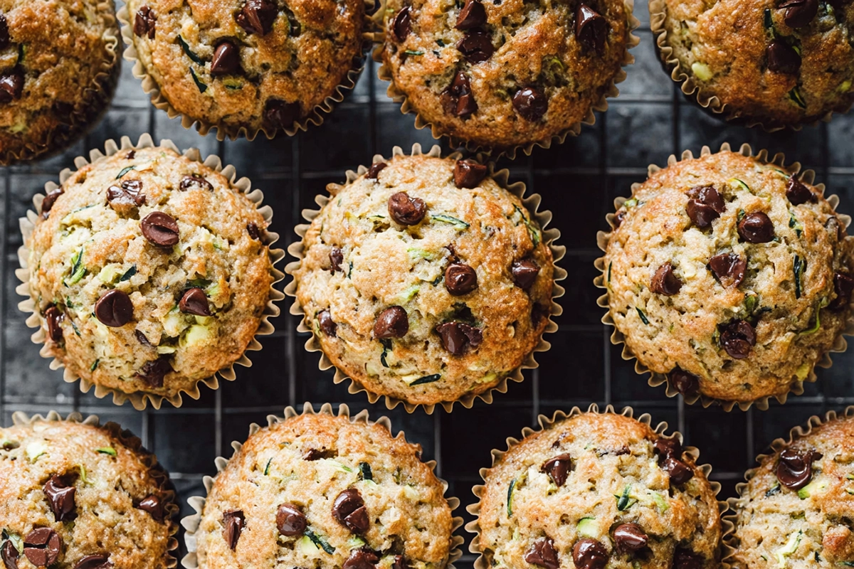 Chocolate Chip Zucchini Muffins