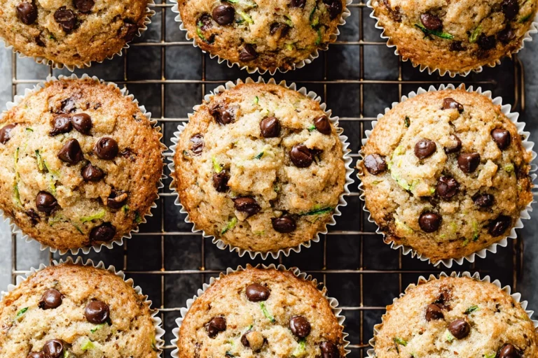 Chocolate Chip Zucchini Muffins