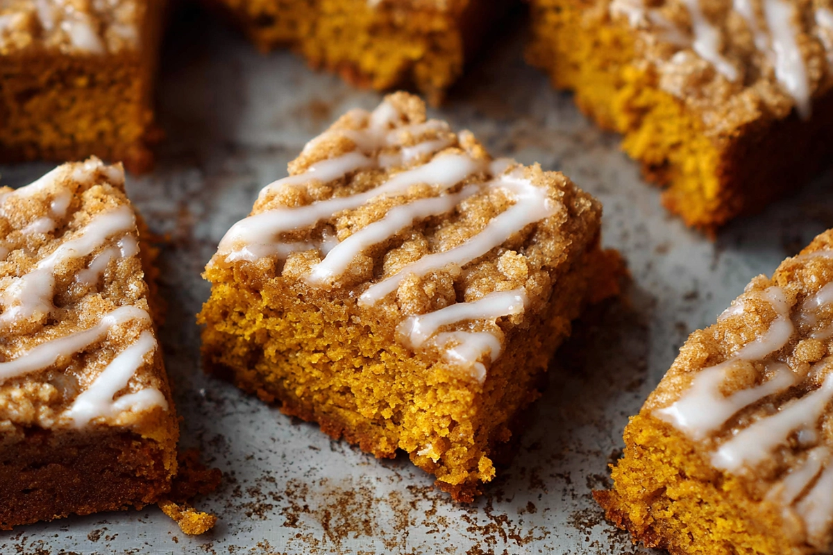 Cinnamon Streusel Pumpkin Coffee Cake