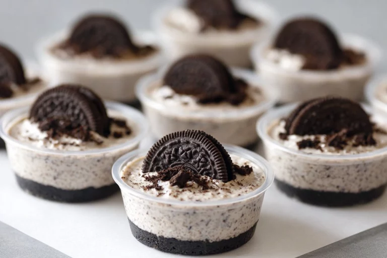 Cookies and Cream Dessert Cups