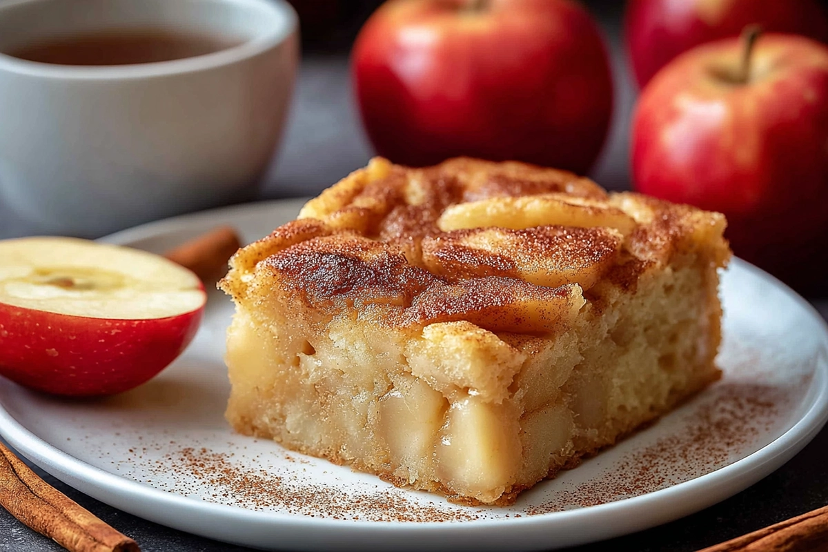 Easy Apple Cinnamon Sheet Cake: The Fall Apple Dessert That Practically Bakes Itself 4 Easy Apple Cinnamon Sheet C