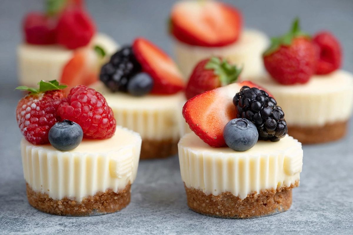 Easy Mini Cheesecakes