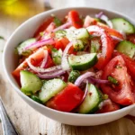 Easy Tomato Cucumber Salad