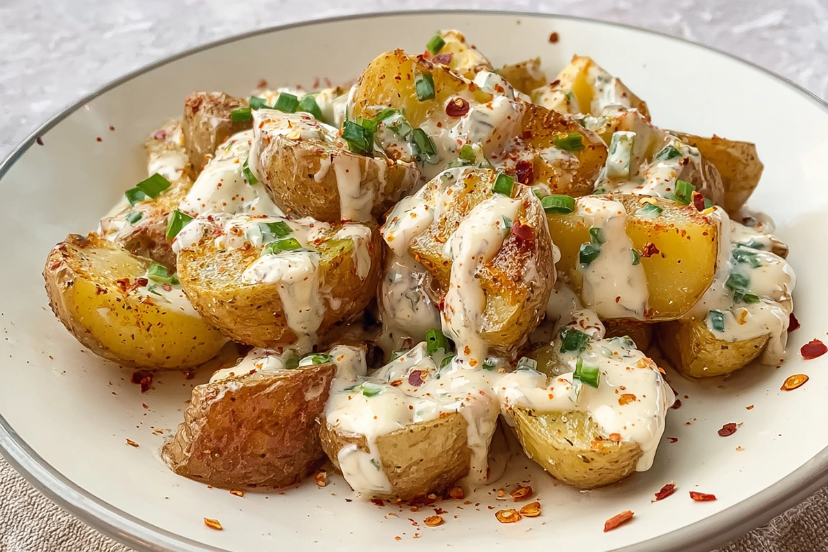 Garlic Parmesan Crockpot Chicken and Potatoes