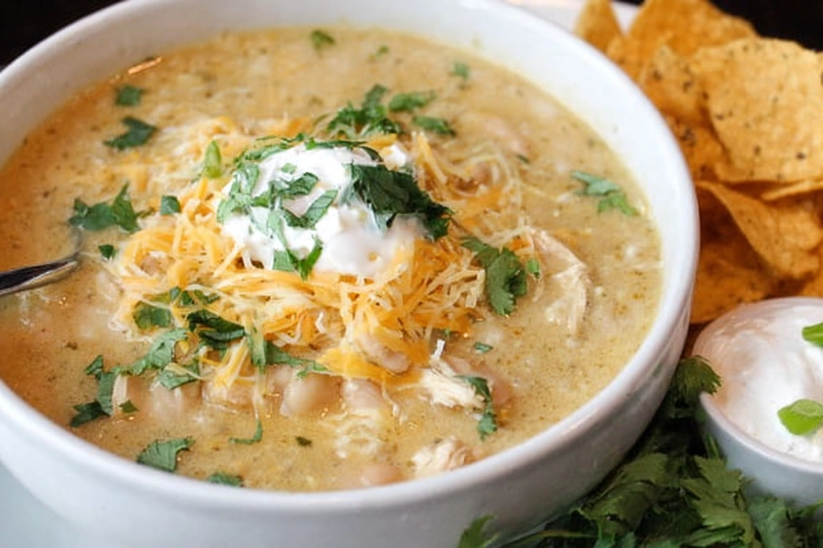 Green Enchilada Chicken Soup Recip
