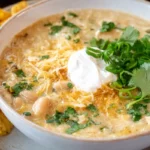 Green Enchilada Chicken Soup