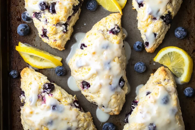 Lemon Blueberry Scones