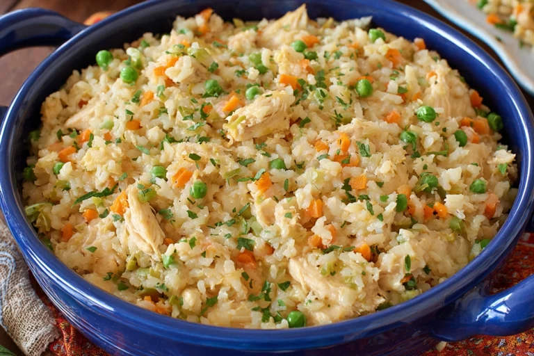 Mamaw's Chicken and Rice Casserole