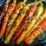 Maple Dijon Roasted Carrots