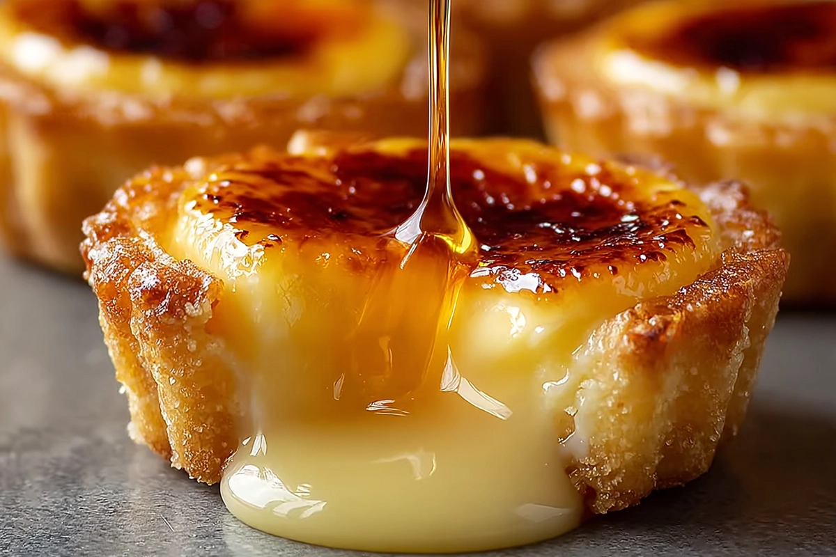 Mini Crème Brûlée Cheesecakes – Decadent Dessert Recipe