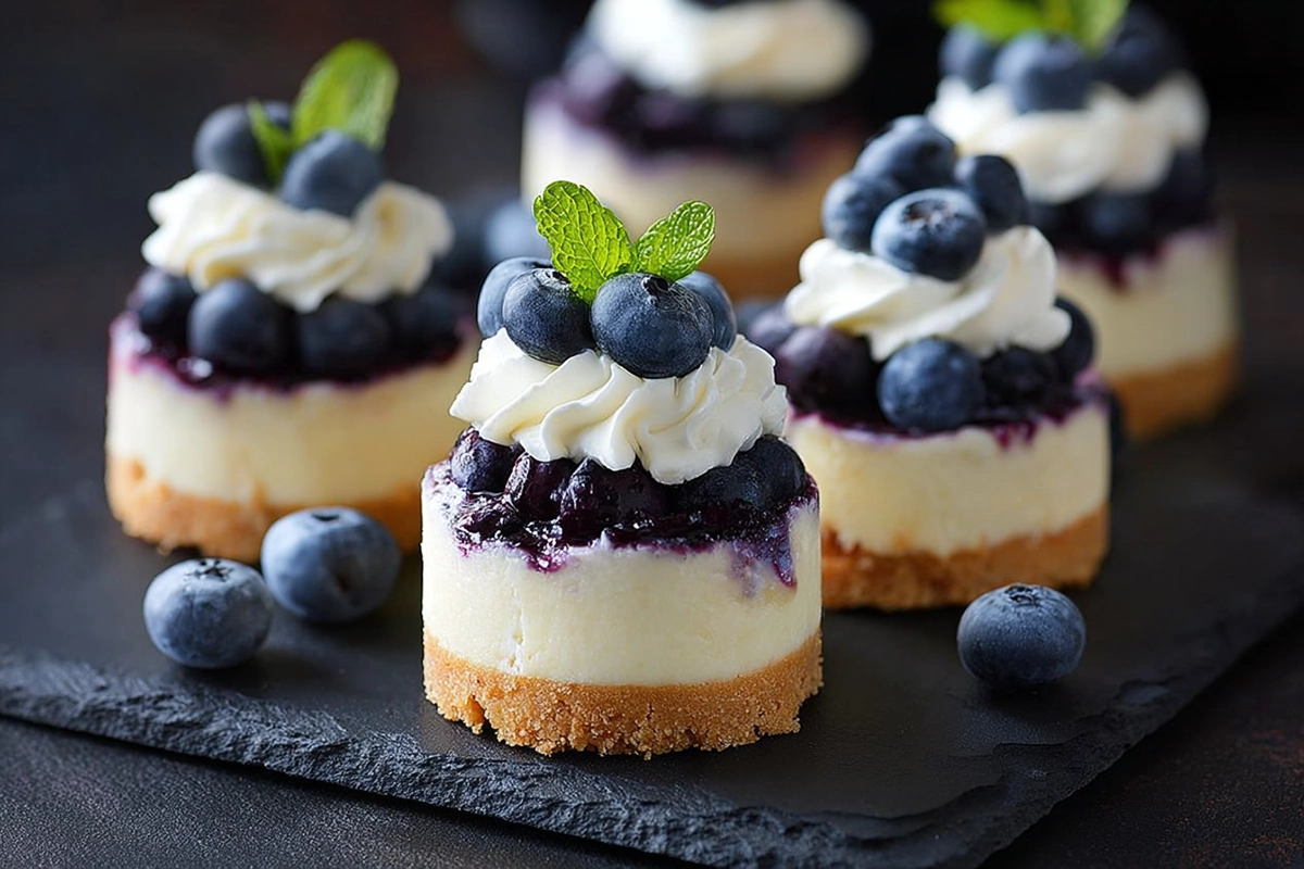 Mini Lemon Blueberry Che