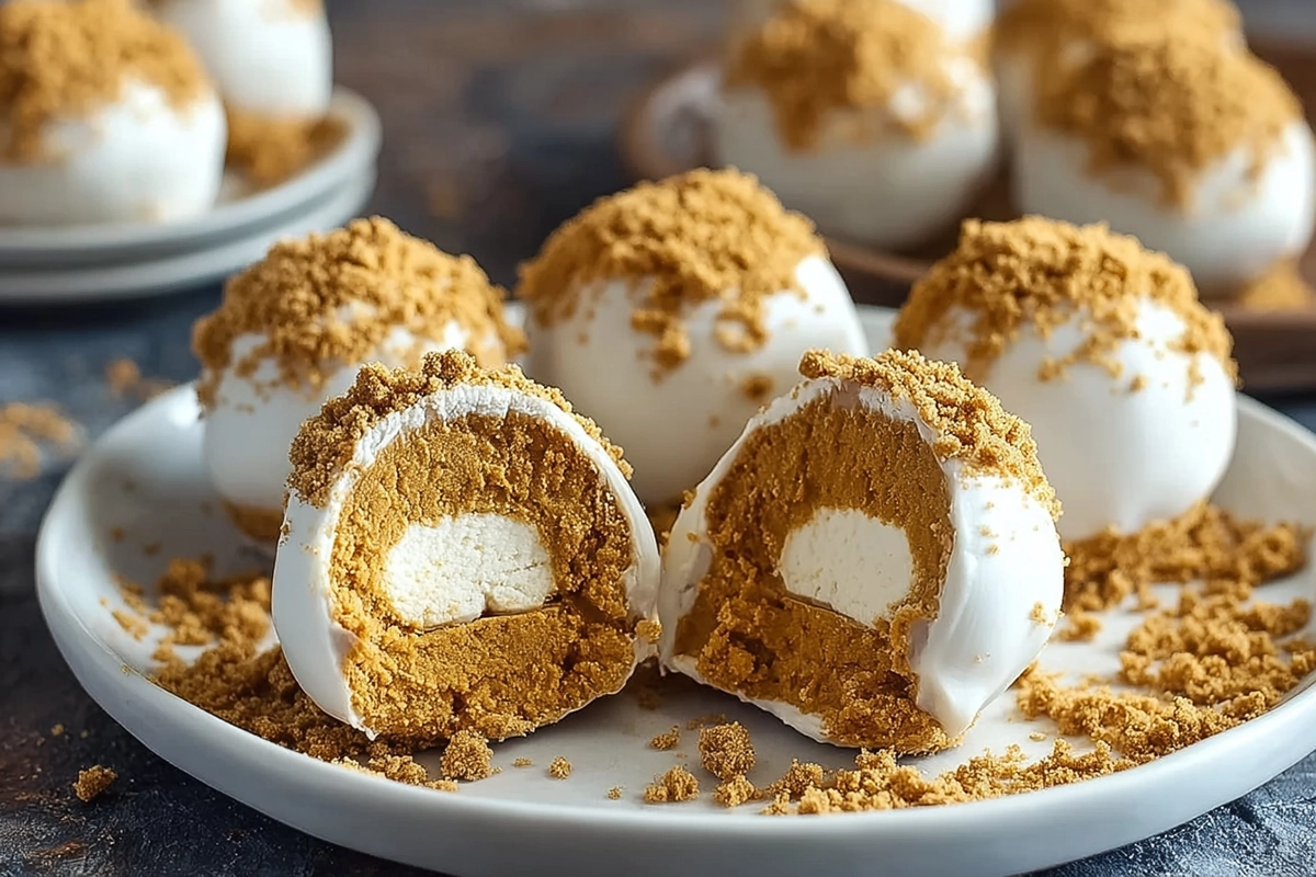 No Bake Pumpkin Cheesecake Ball