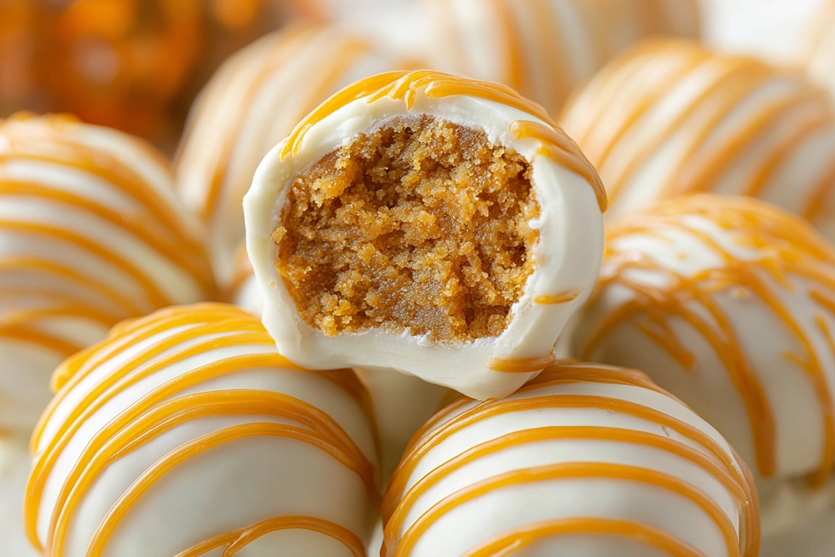 Pumpkin Cake Pops