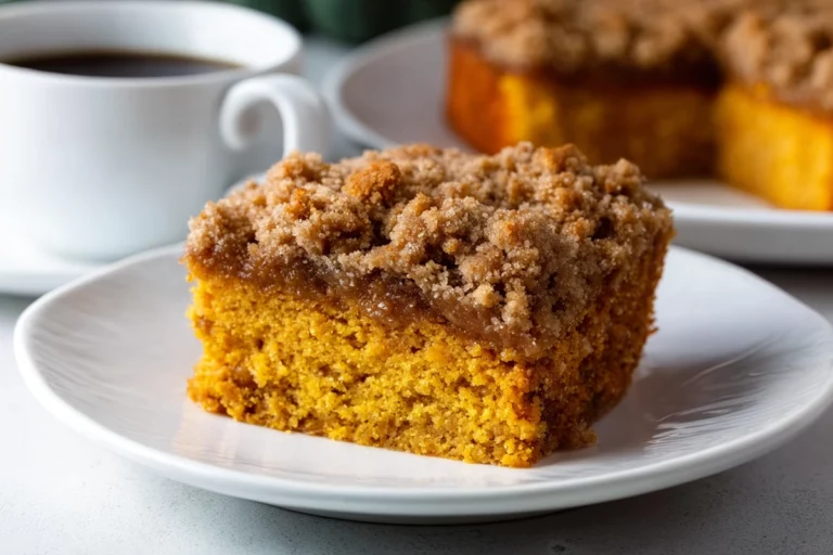 Pumpkin Coffee Cak