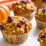 Pumpkin Morning Glory Muffins