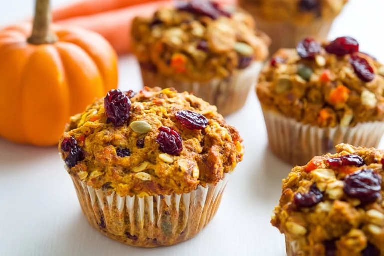 Pumpkin Morning Glory Muffins