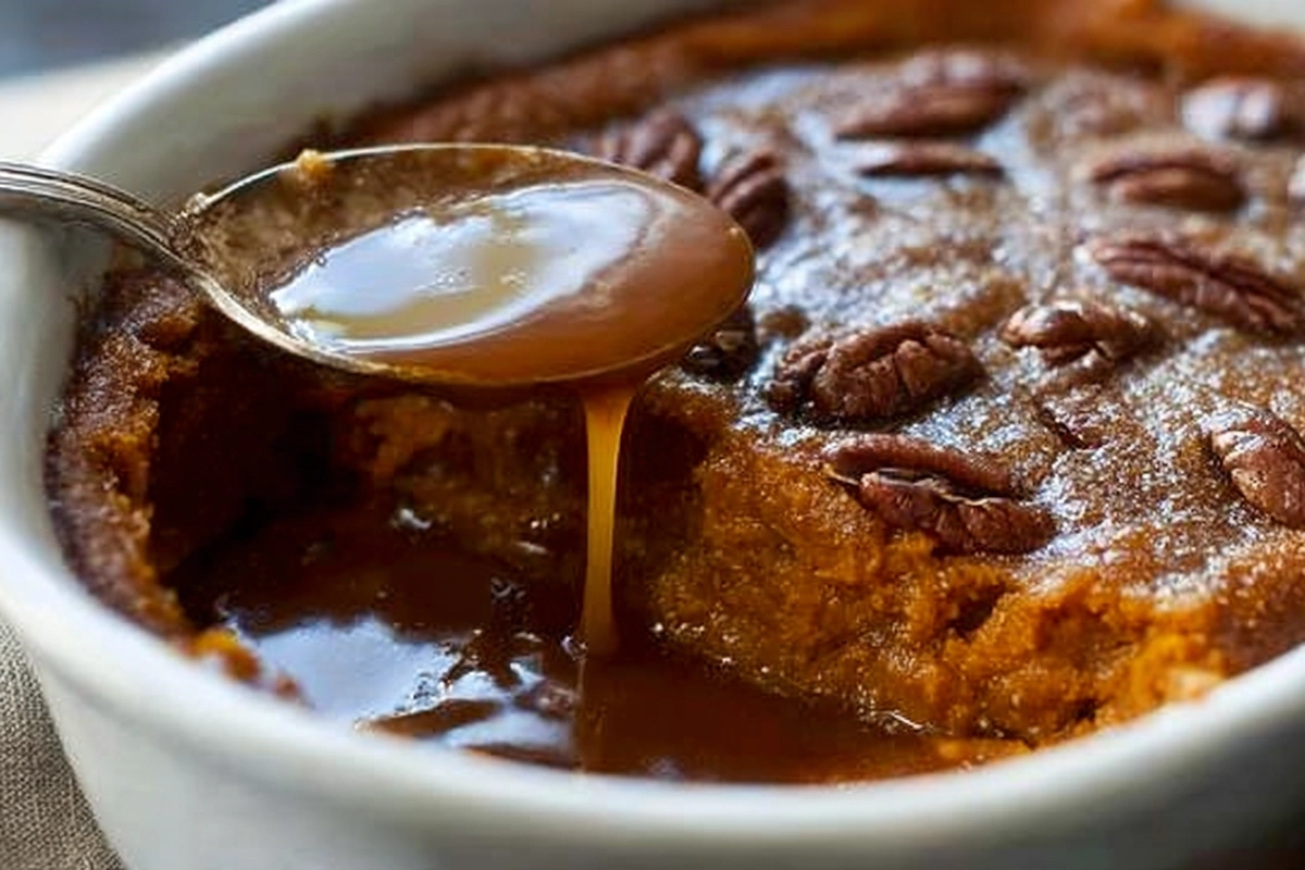 Pumpkin Pecan Cobble