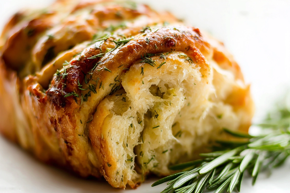 Rosemary Garlic Pull Apart Bread