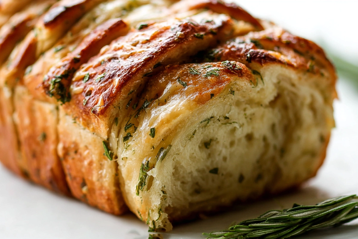 Rosemary Garlic Pull Apart Bread