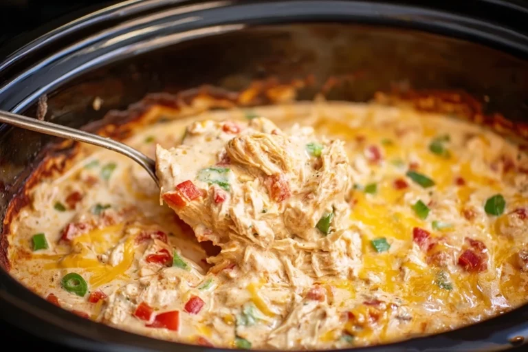 Slow Cooker Chicken Enchilada Casserole