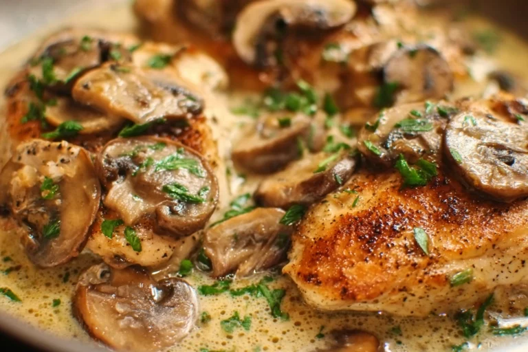 Slow Cooker Chicken Marsala