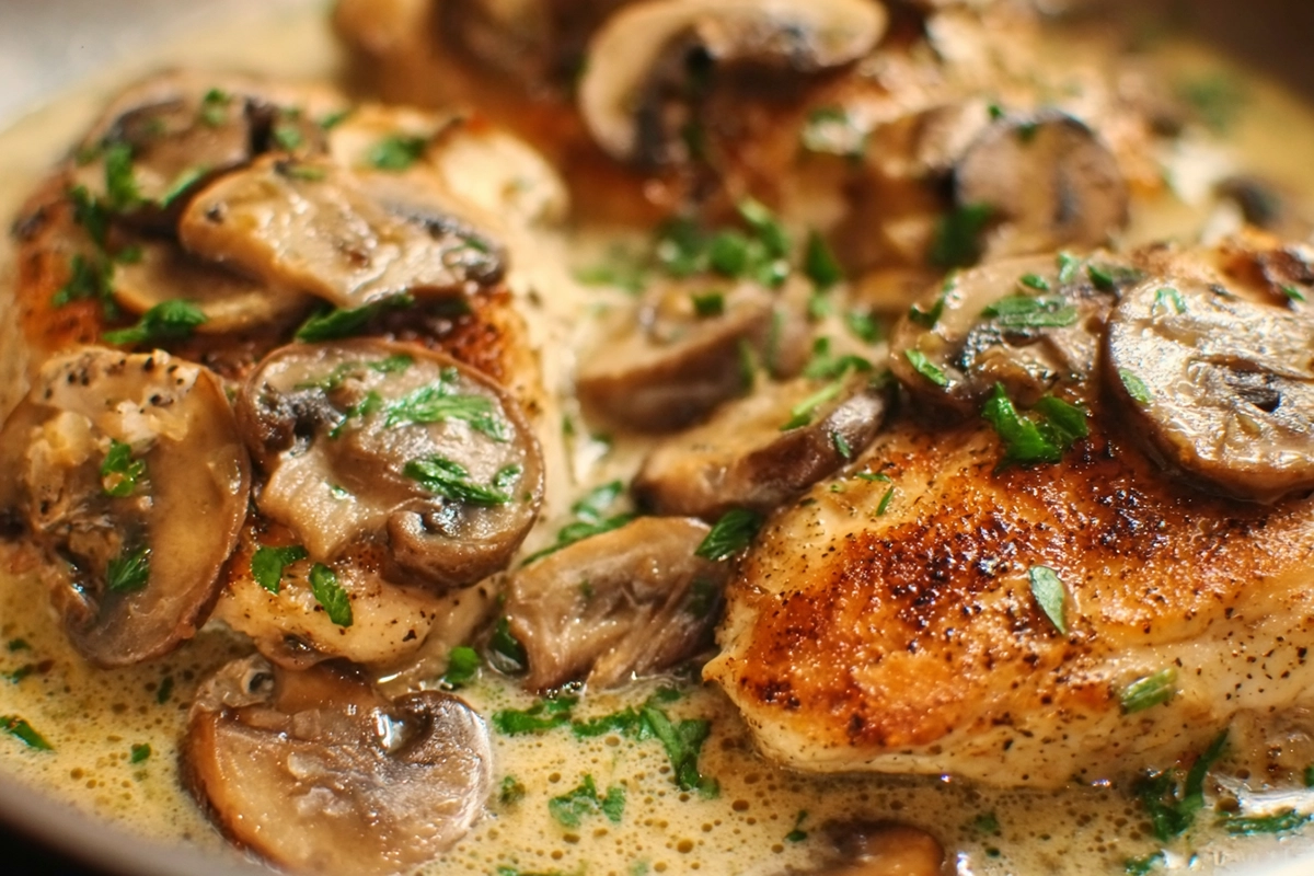 Slow Cooker Chicken Marsala