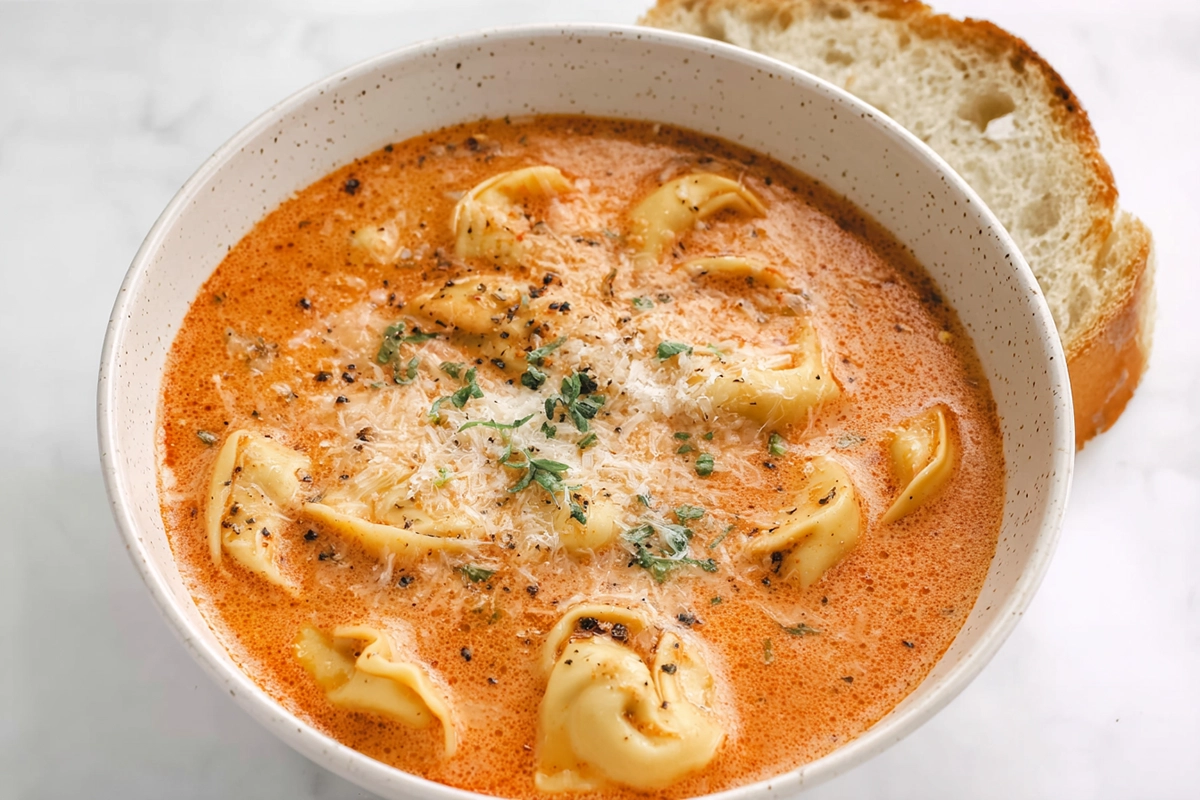 Tomato Tortellini Soup Recipe
