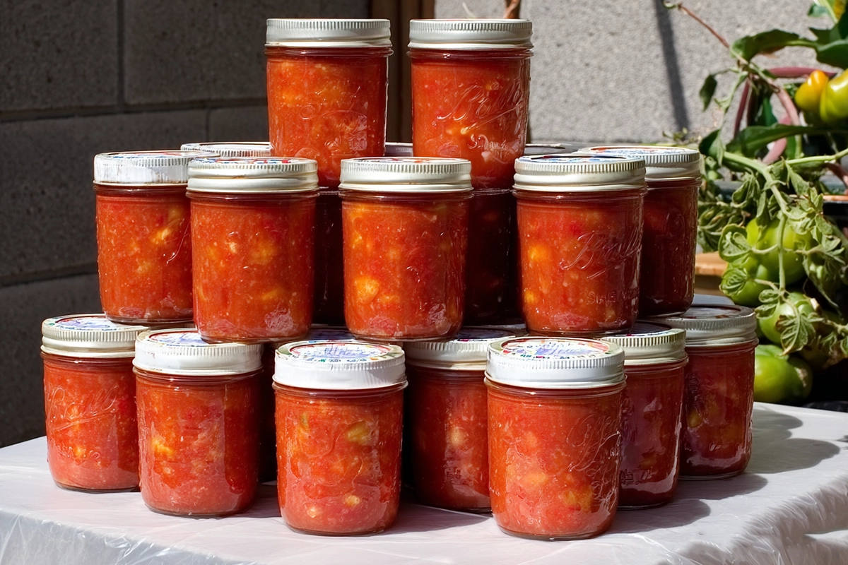 Zesty Salsa Canning Recipe: A Spicy Garden Tomato Salsa You Can Enjoy All Year Long 4 Zesty Salsa Canning Recip