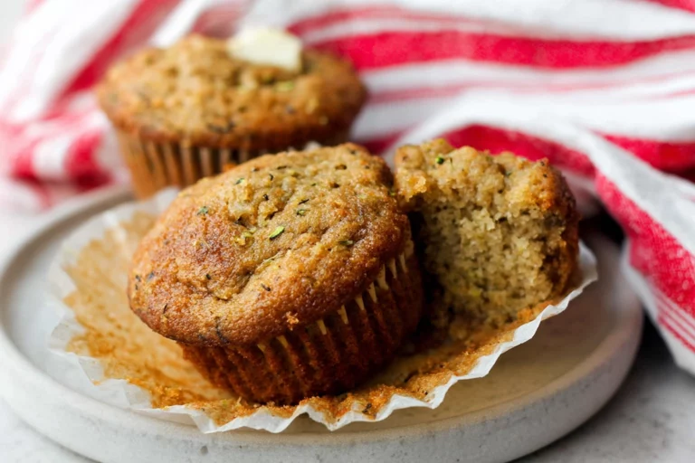 almond flour zucchini muffins