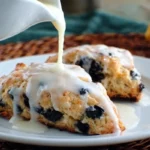 blueberry scones