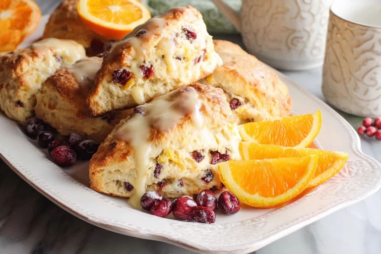 cranberry orange scones