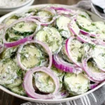 creamy cucumber salad1