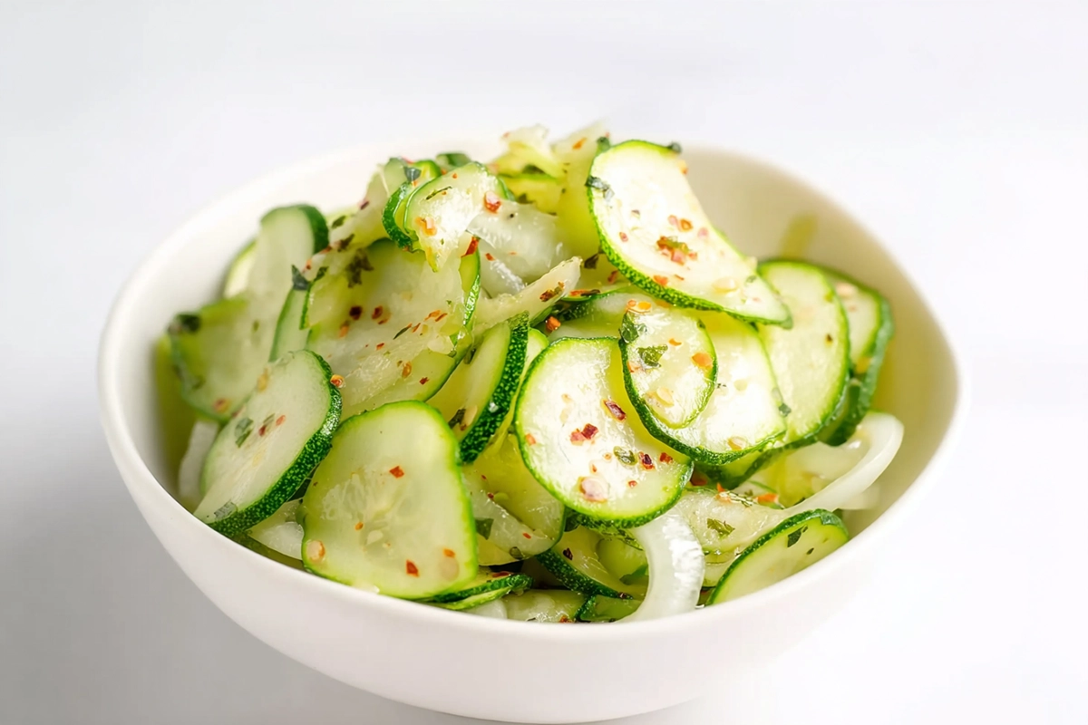 cucumber vinegar sala