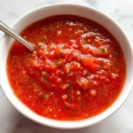 homemade salsa