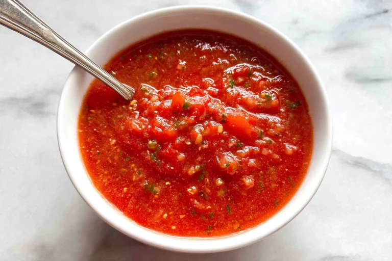 homemade salsa