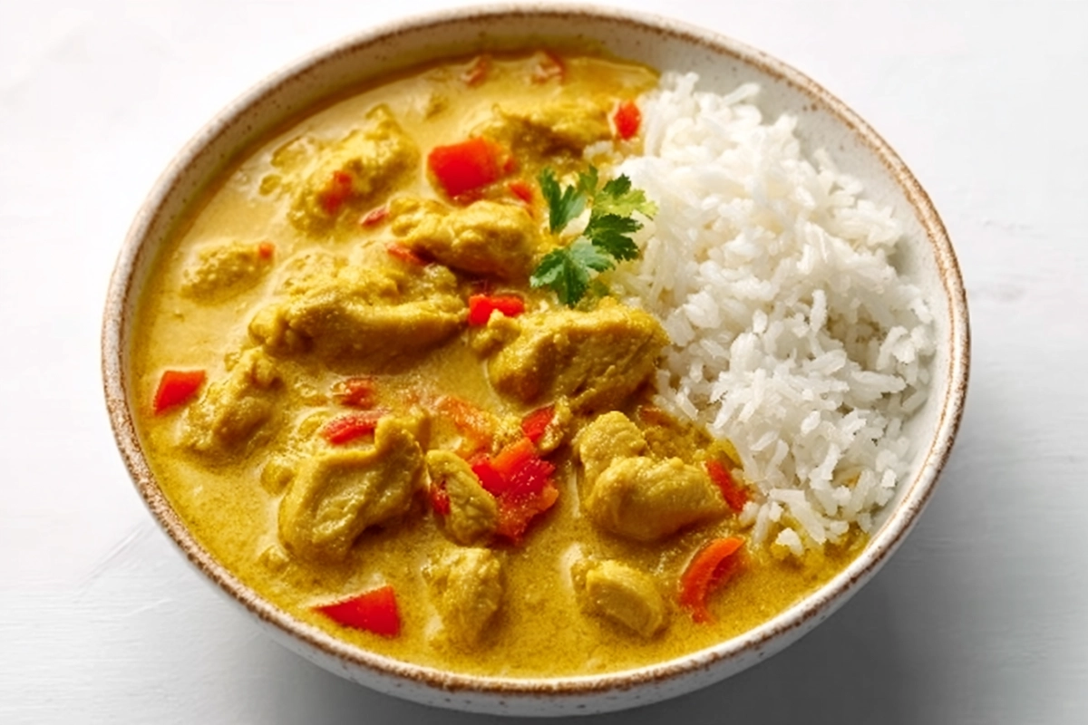 slow cooker coconut curry chicken