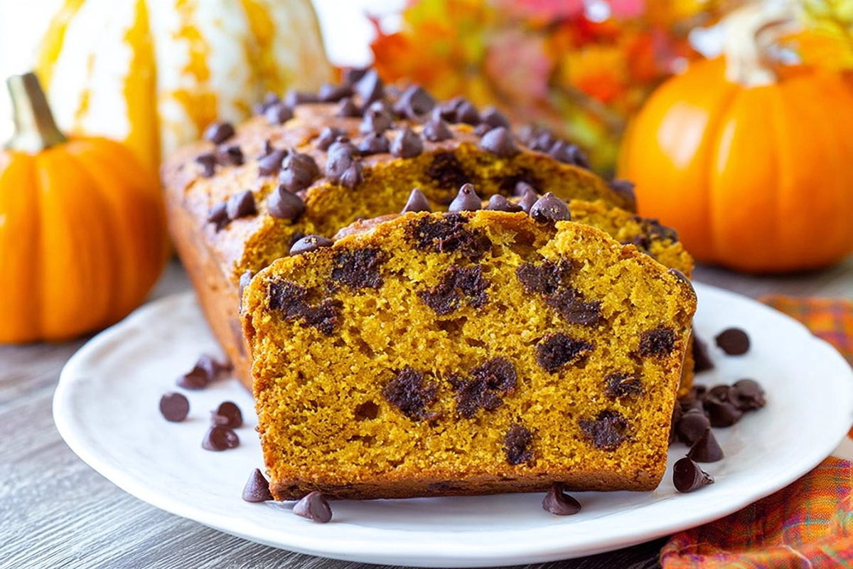 Best Chocolate Chip Pumpkin Brea
