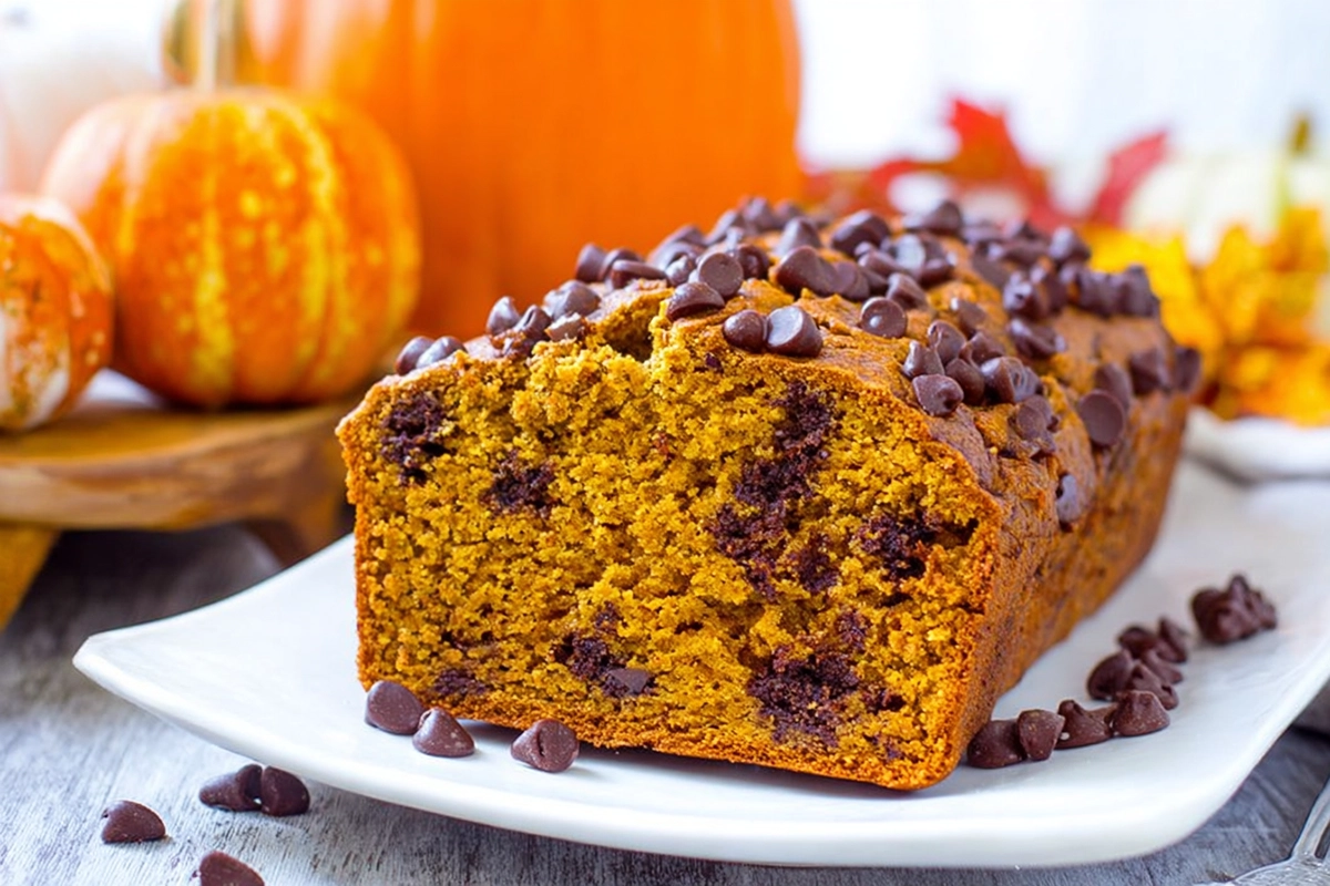 Chocolate Chip Pumpkin Bread