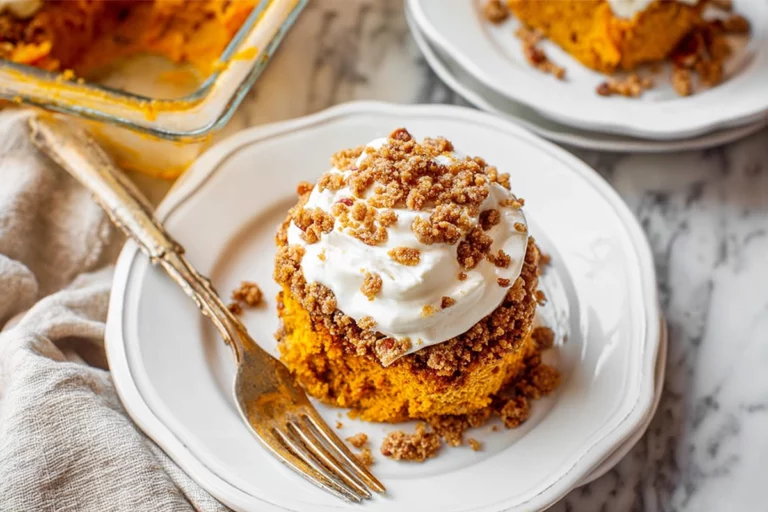 Pumpkin Dump Cake