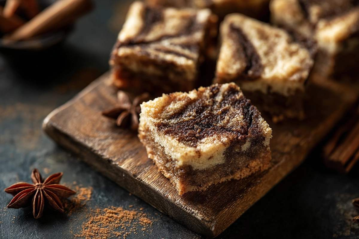Cinnamon Swirl Snickerdoodle Blondies