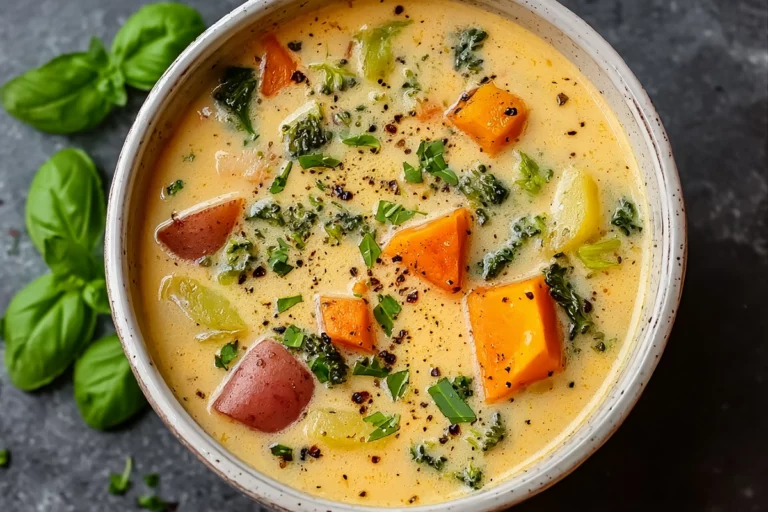 Cream of Spring Vegetable Soup
