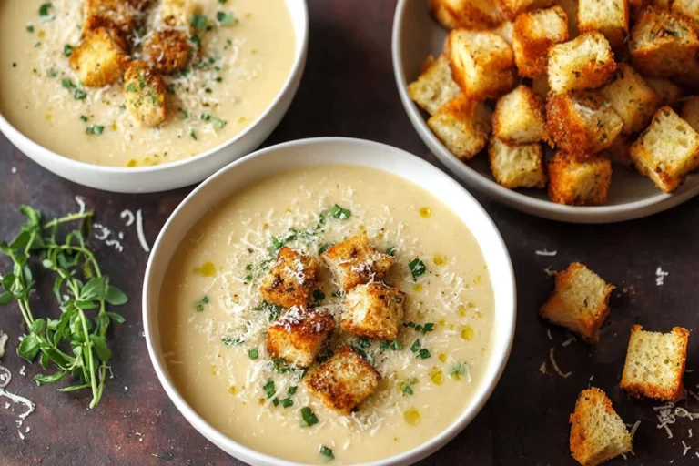 Garlic Bread Soup