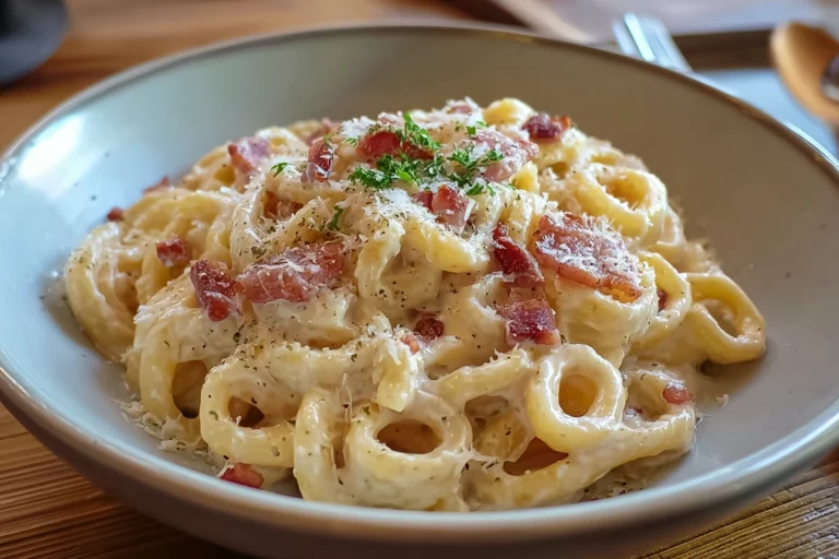 Creamy Tortellini Carbonara