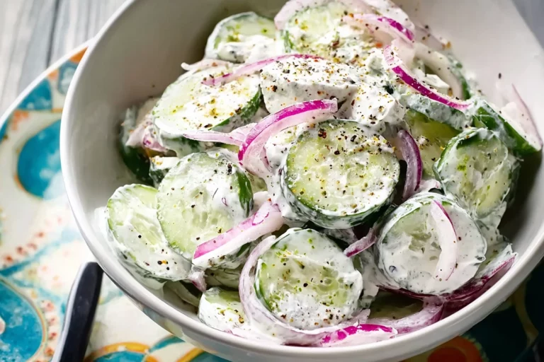 Cucumber Everything Bagel Salad