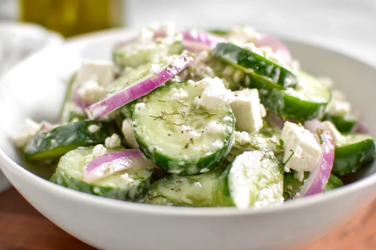 Cucumber Feta Salad