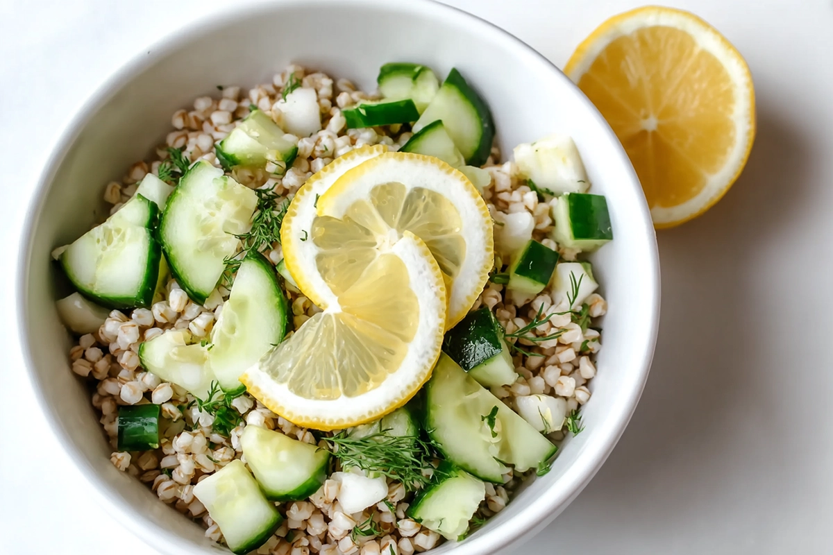 Cucumber Couscous Salad
