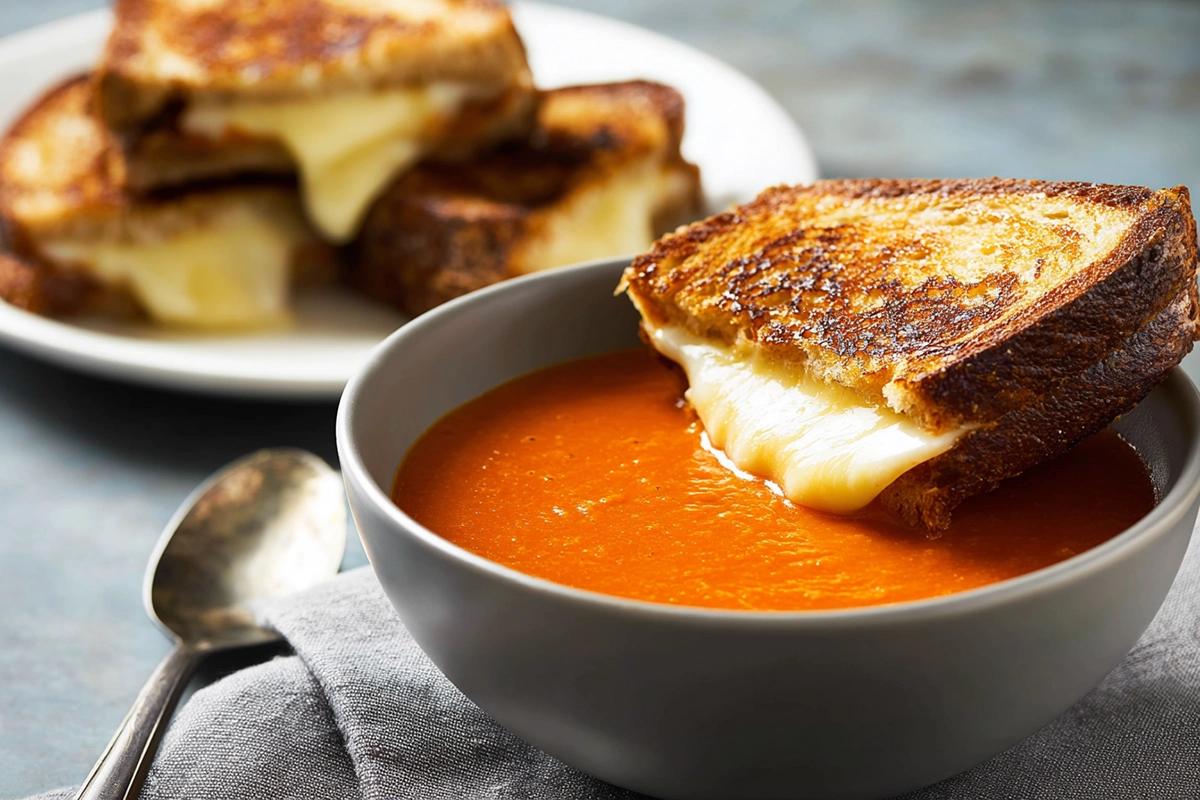 Gourmet Grilled Cheese and Tomato Soup