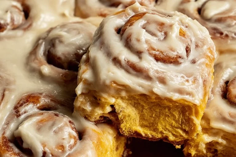 Pumpkin Chai Cinnamon Rolls