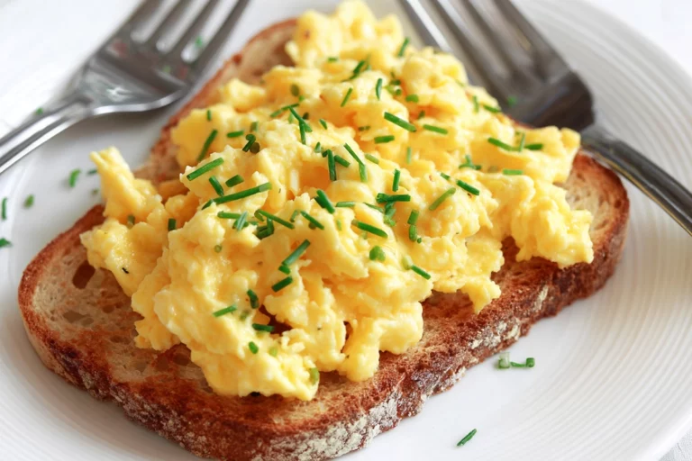 How to Make Creamy Scrambled Eggs