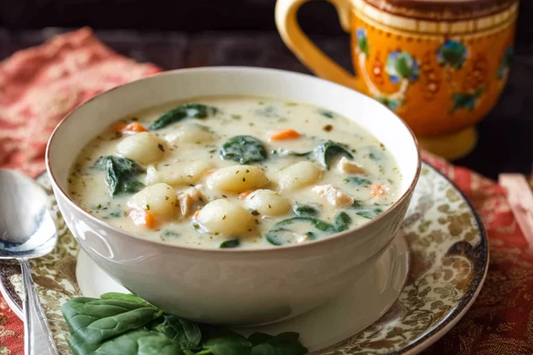 Olive Garden chicken gnocchi soup